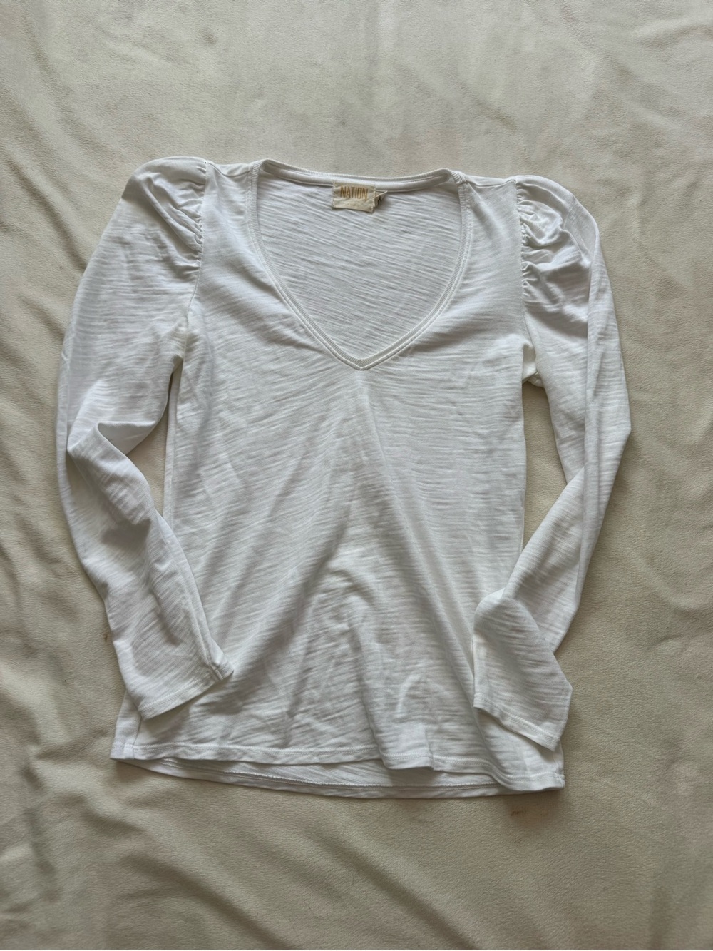 Nation LTD 100% cotton long sleeve tee shirt